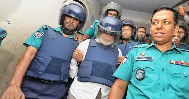 প্রধান বিচারপতি খায়রুল হক গ্রেপ্তার